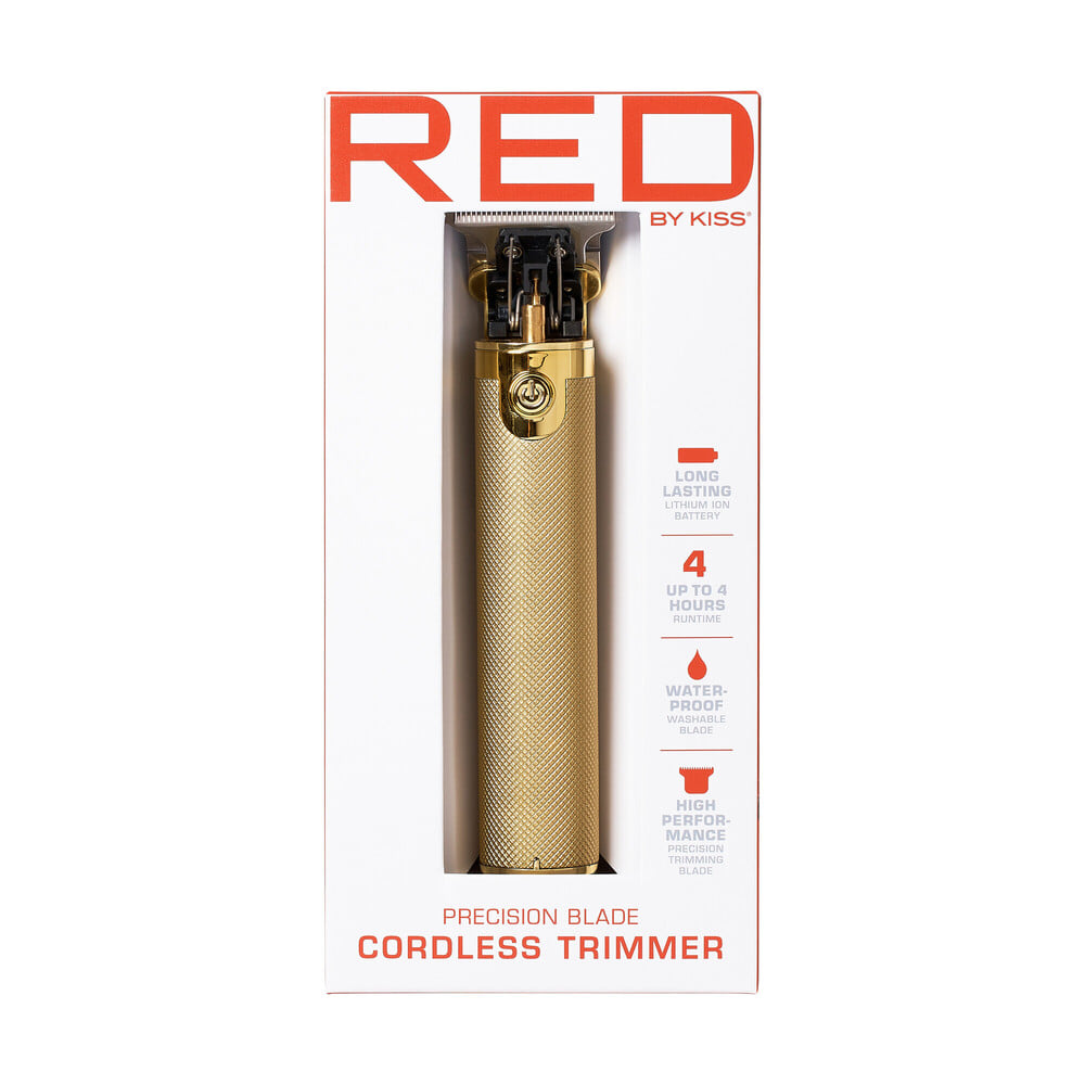 Red Cordless Trimmer Gold