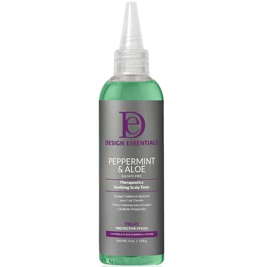 Design Essentials - Peppermint & Aloe Soothing Scalp Tonic 4oz
