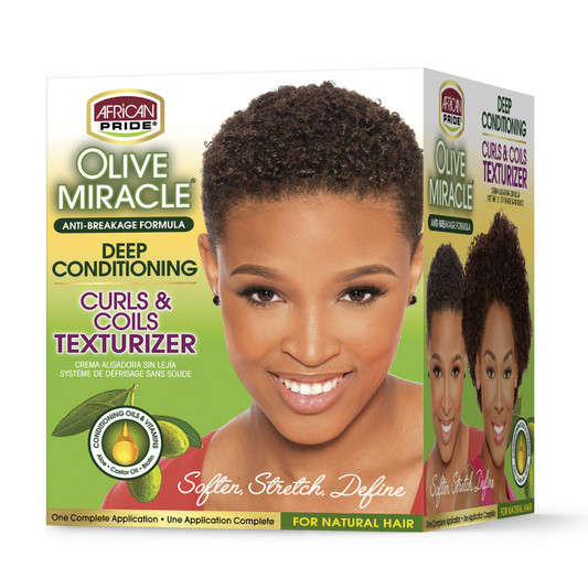 African Pride Olive Miracle - Texturizer Kit